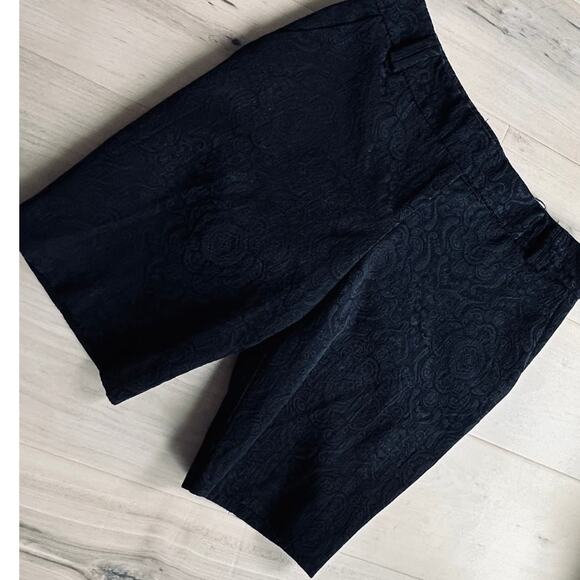 VTG 90s Brocade Black Shorts Size 4/small goth Vampire Witchy Grunge - Picture 6 of 6